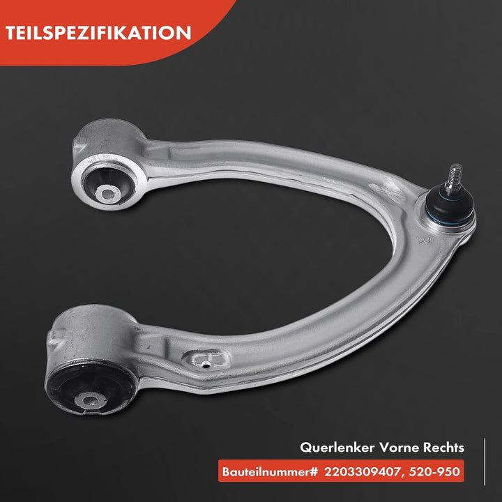 Querlenker Radaufhängung Lenker Vorne Rechts Oben für S-Klasse W220 S-Klasse Coupe C215 1998-2006 22