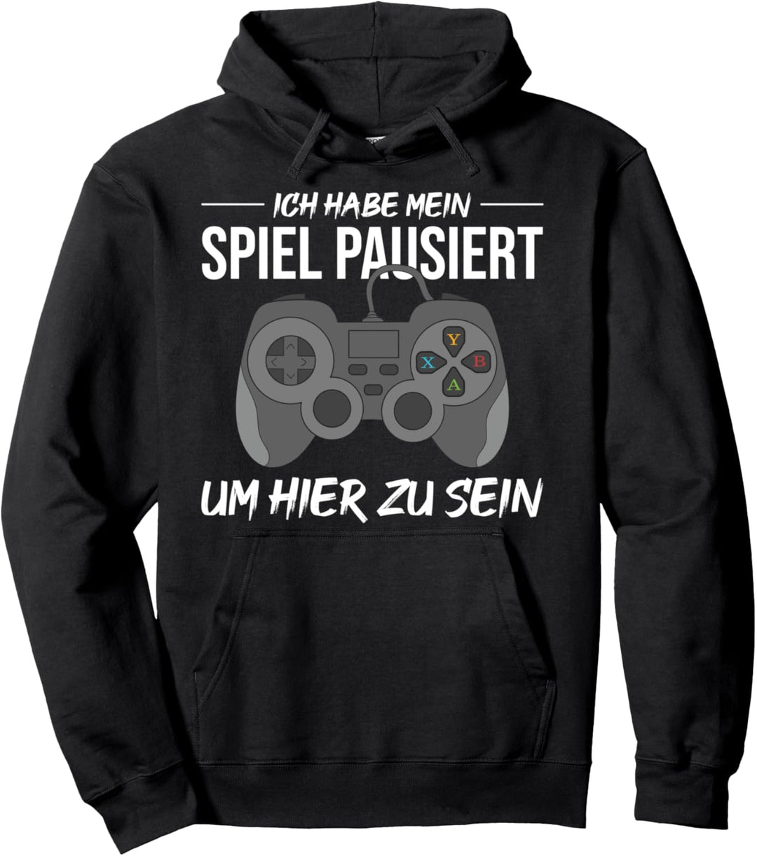Controller Gamer Videospiel Zocker Lustiges Gaming Pullover Hoodie