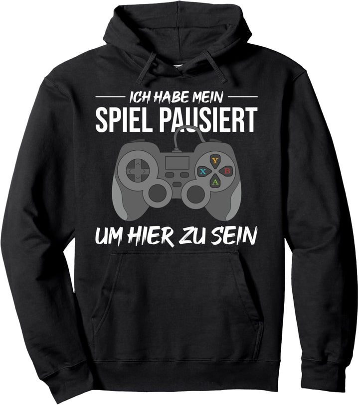 Controller Gamer Videospiel Zocker Lustiges Gaming Pullover Hoodie
