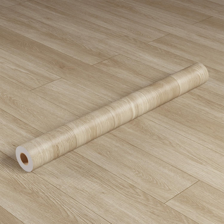 Oxdigi PVC Bodenbelag Selbstklebende 3 m², Holzoptik Vinylboden Bodenfliesen für Eingangstür, Wohnzi