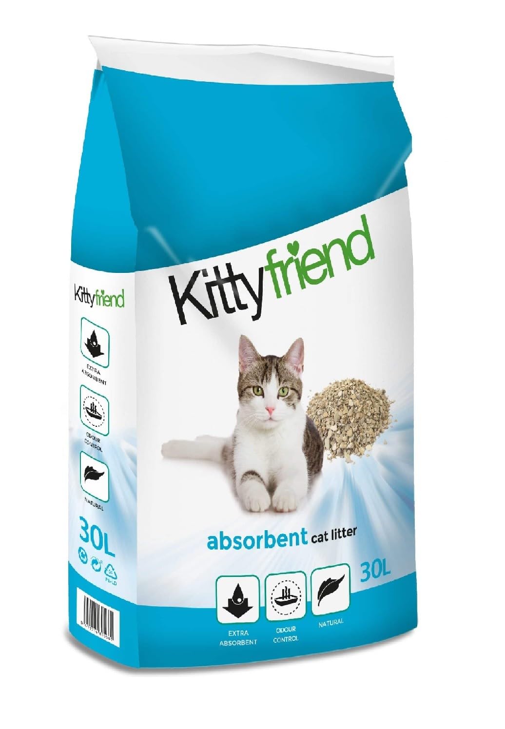 30 ltr Kitty friend absorbents kattenbakvulling kattenbakvulling