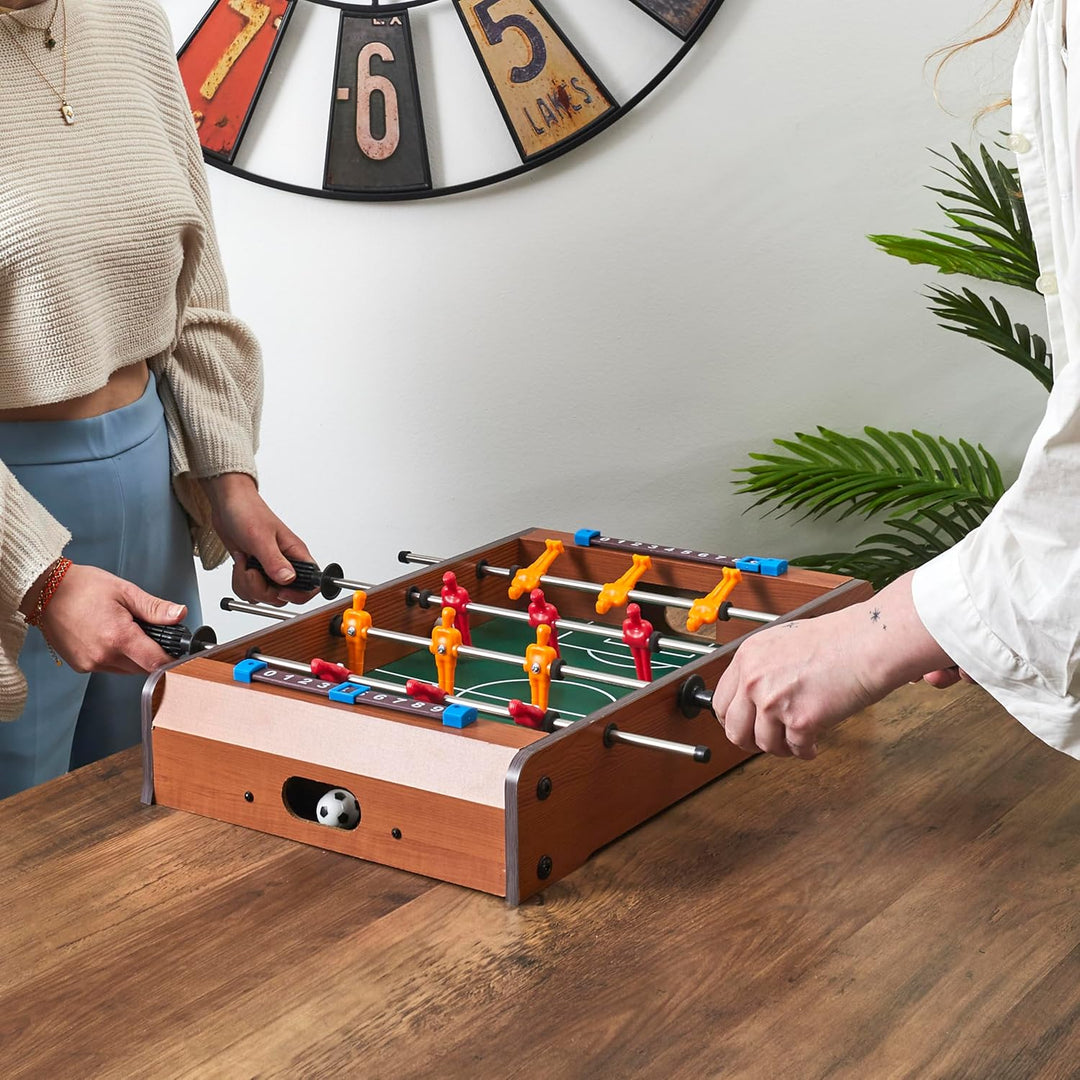 Mister Gadget MG2018 Tischfussball Baby Foot, mit Halterung und Montageanleitung (Deutsch Nicht gara