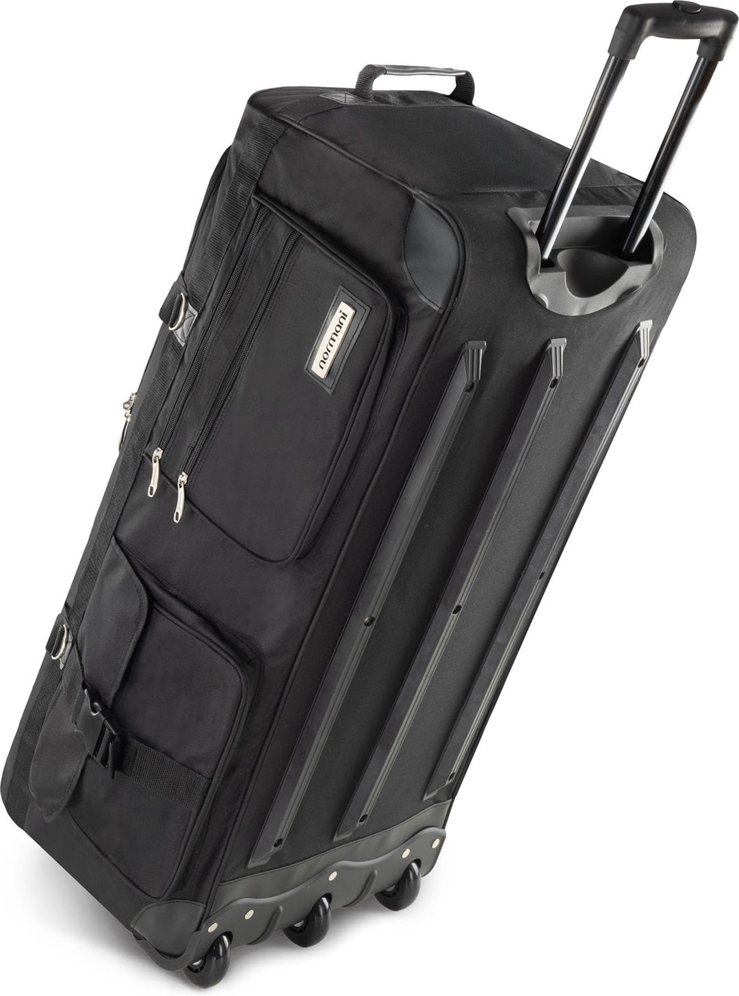 normani Stabile Reisetasche Trolley Big Size XL 80-150 Liter mit 2 Rollen –Robust und wasserabweisen