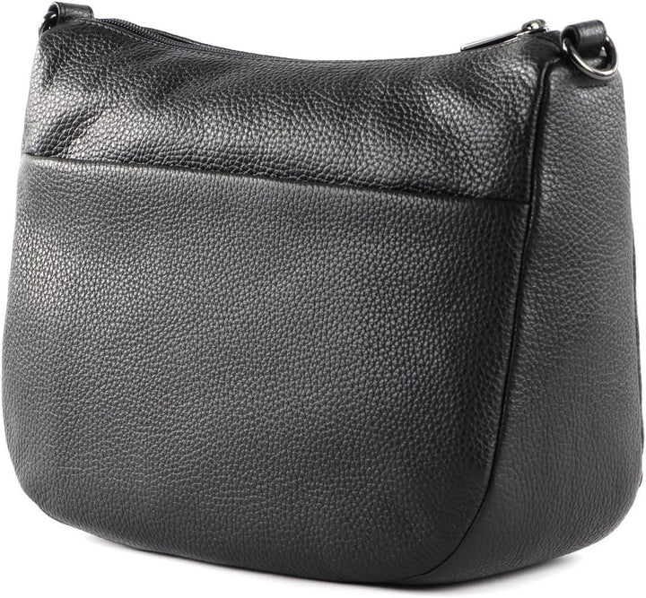 Mandarina Duck Damen Mellow Leather HOBO Schwarz, Schwarz