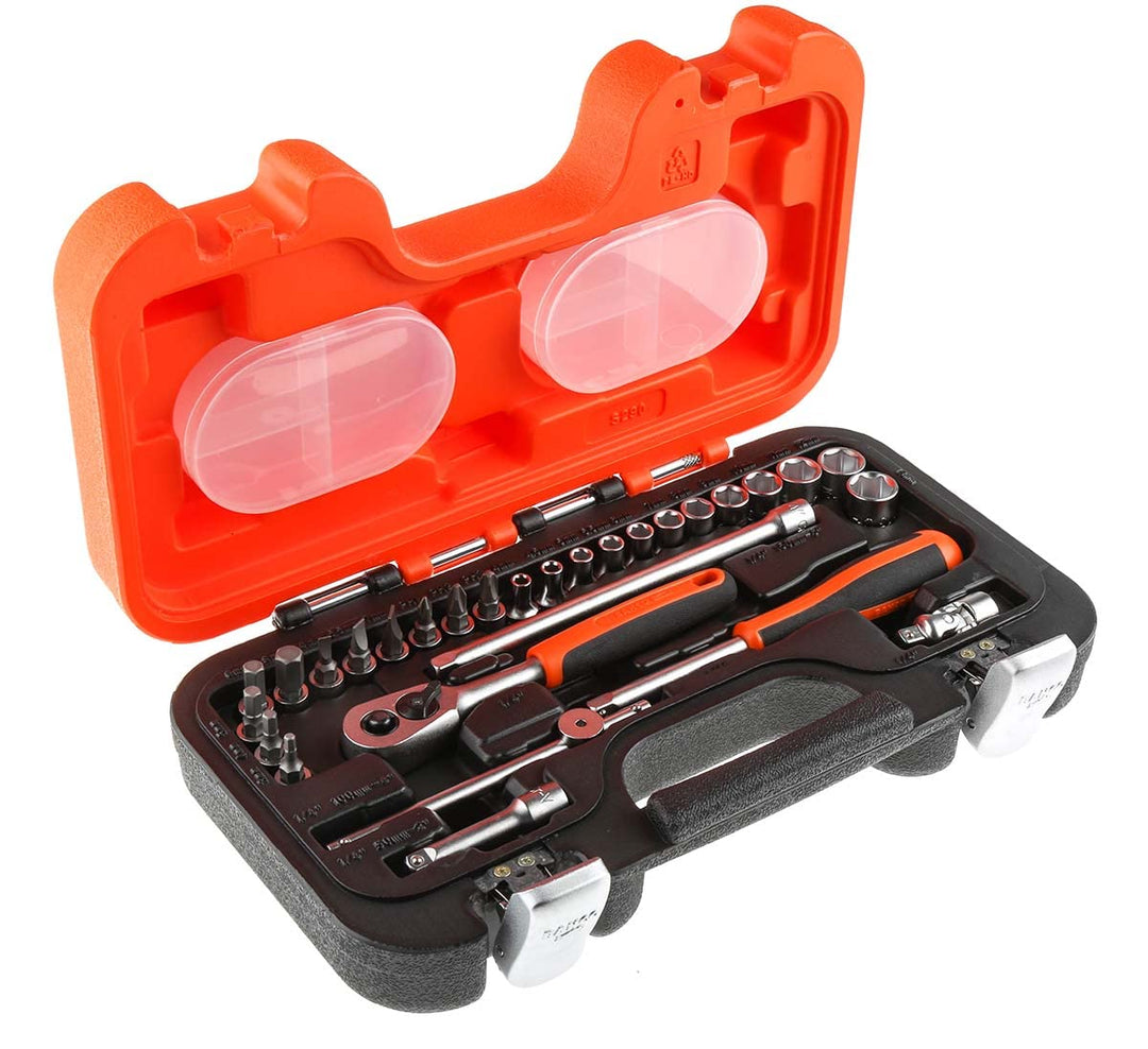 Bahco S290 S290 Socket Set 29-teilig 1/4-Zoll Antrieb