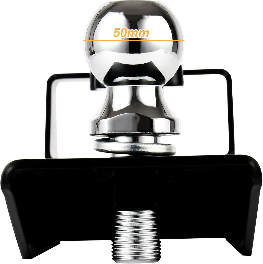 Warmfay Rangierhilfe Kugelkopf Gabelstapler, Rangierhilfe Anhänger für Gabelstapler, Frontlader, Anh