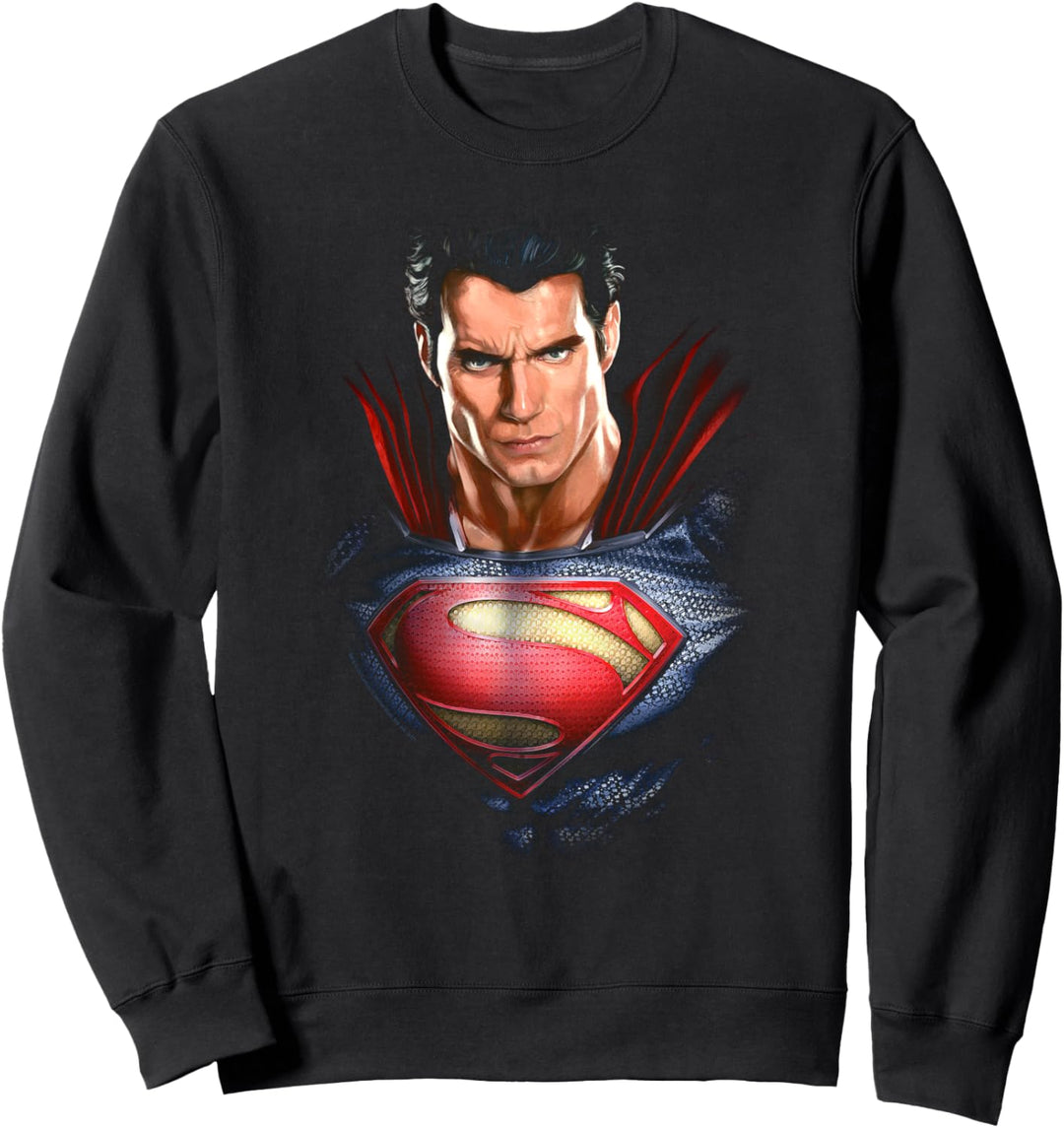 Superman Man of Steel Super Bust Sweatshirt