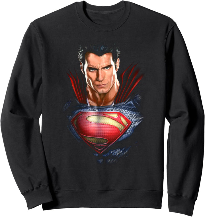 Superman Man of Steel Super Bust Sweatshirt