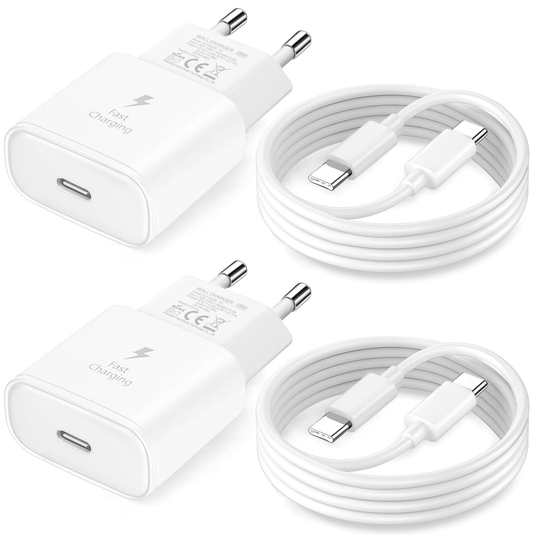 25W USB C Ladegerät Ladekabel für Samsung Galaxy S25 S24 S23 S22 S21 Ultra S20fe A56 A55 A54 A53 A52