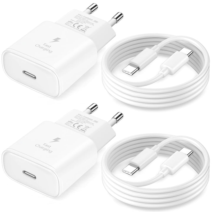 25W USB C Ladegerät Ladekabel für Samsung Galaxy S25 S24 S23 S22 S21 Ultra S20fe A56 A55 A54 A53 A52
