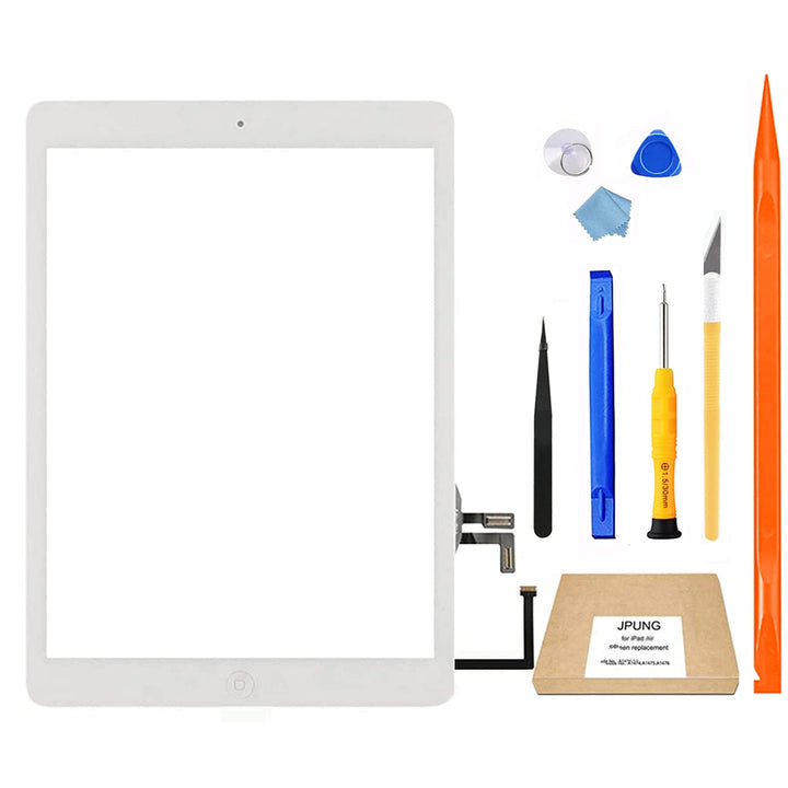 Display Digitizer für iPad Air 1 (Listed in 2013) Modell (A1474 A1475 A1476), Touchscreen Glas Ersat