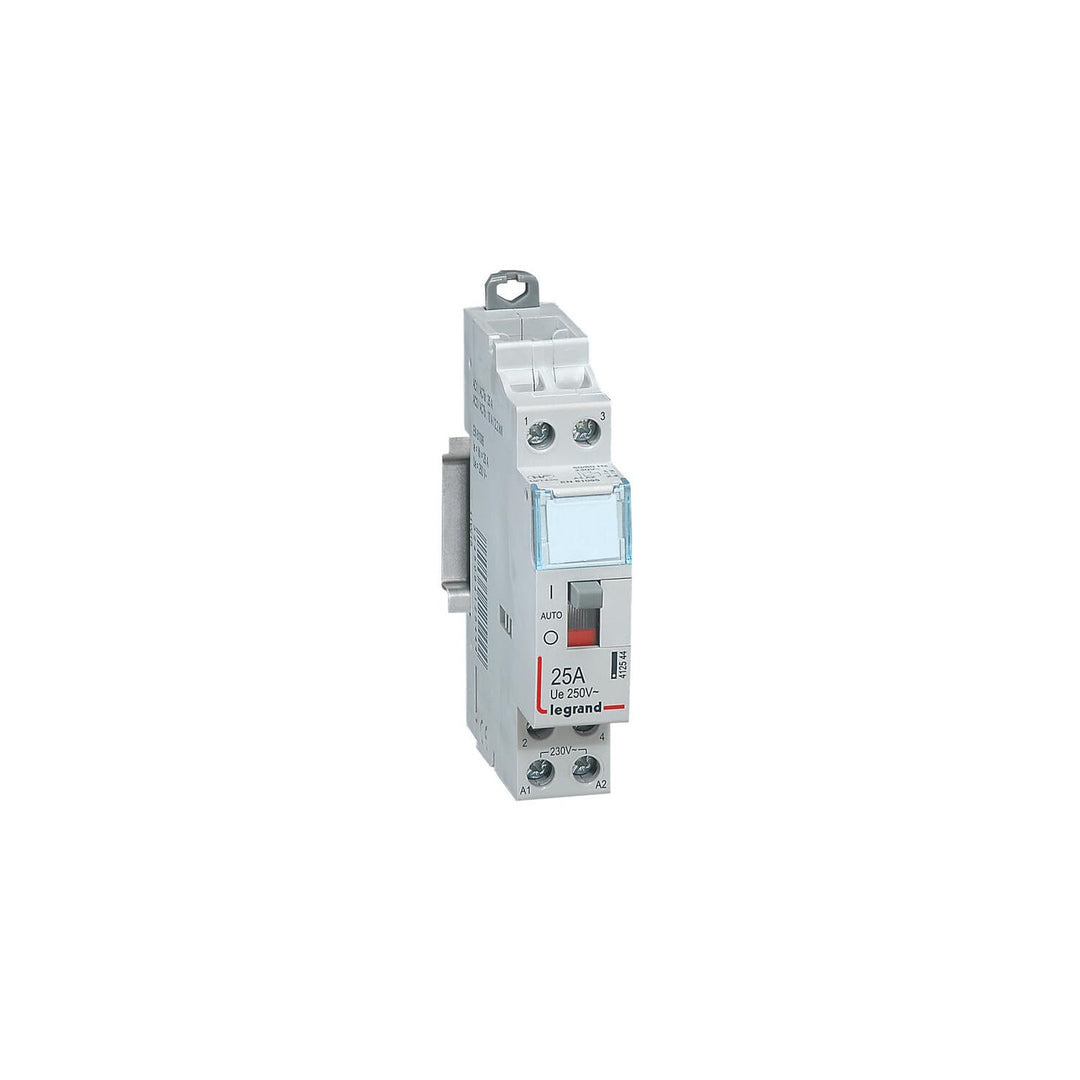 Legrand 412544 CX3 BTicino / Switch, 2 NA 230 V Installation, 25, weiss