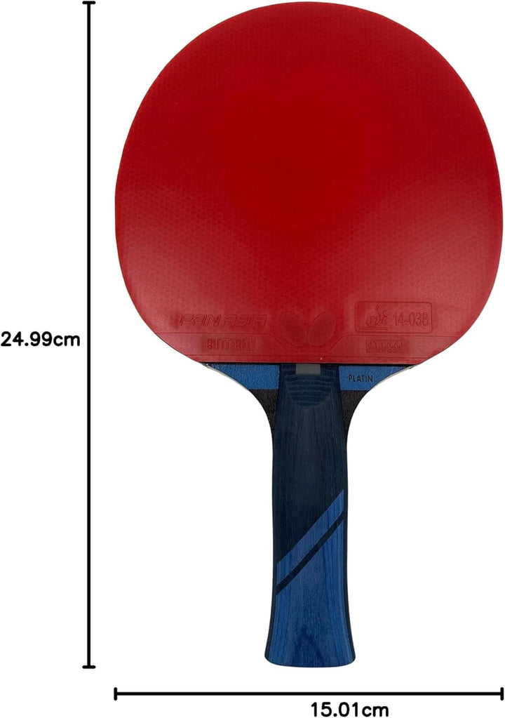 Butterfly® Dimitrij Ovtcharov Platin Tischtennisschläger | Eva-Technologie | ITTF zertifizierter Pan