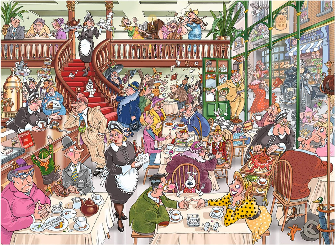 Wasgij JUM19157 19157 Puzzle, Mehrfarbig