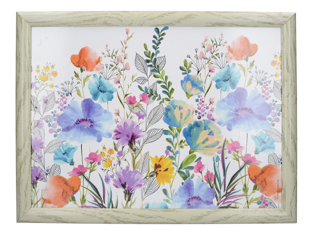 Creative Tops Knietablett, 44 x 34 cm Blumenmuster, Blumenmuster