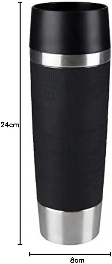 Emsa 515615 Travel Mug Classic Grande | Thermobecher | Isolierbecher | 500ml | hält 6h heiss, 12h ka