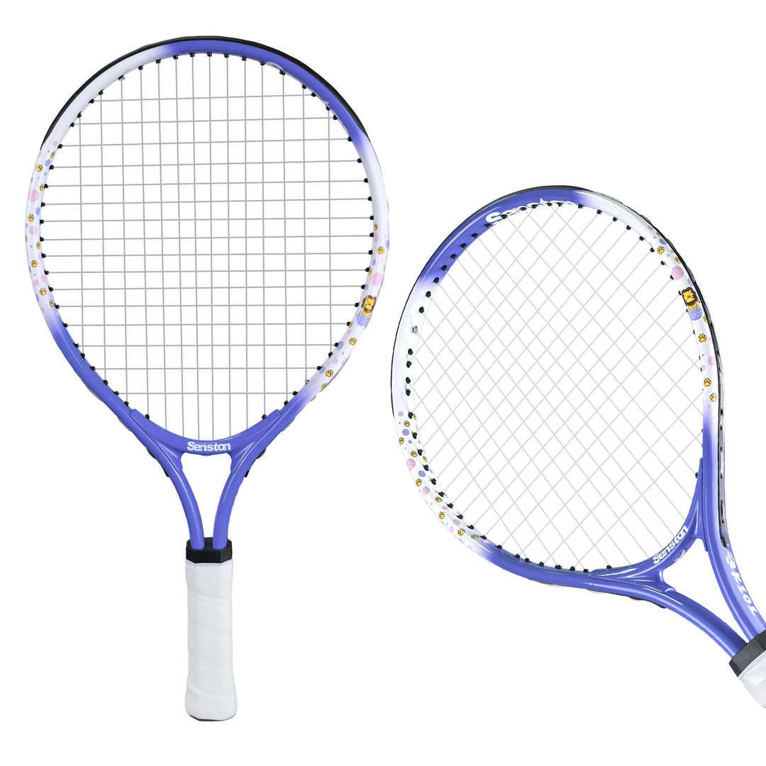 Senston Tennisschläger 17/23 Zoll Tennis Racket für Jugendliche– Leicht, Langlebig, Einfach zu greif