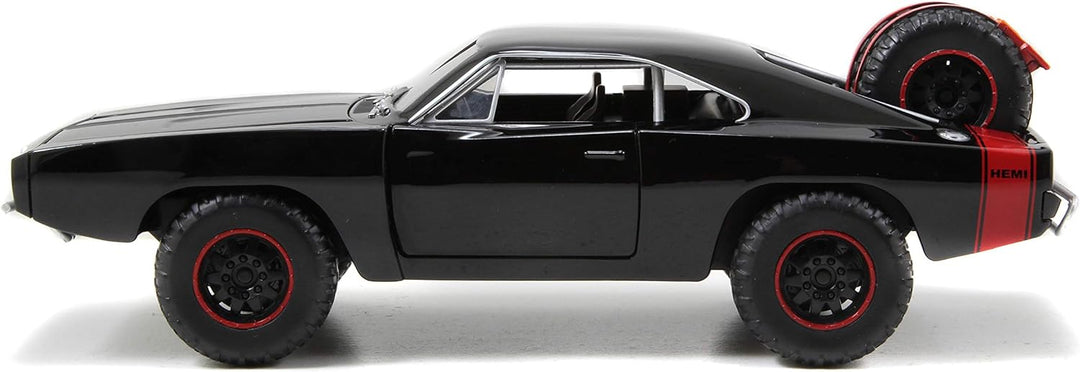 Jada Toys Fast & Furious Dom's 1970 Dodge Charger Offroad, Auto, Tuning-Modell im Massstab 1:24, zu