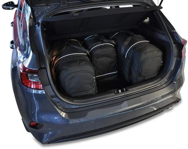 KJUST Dedizierte Reisetaschen 4 stk kompatibel mit KIA CEE'D HATCHBACK III 2018+