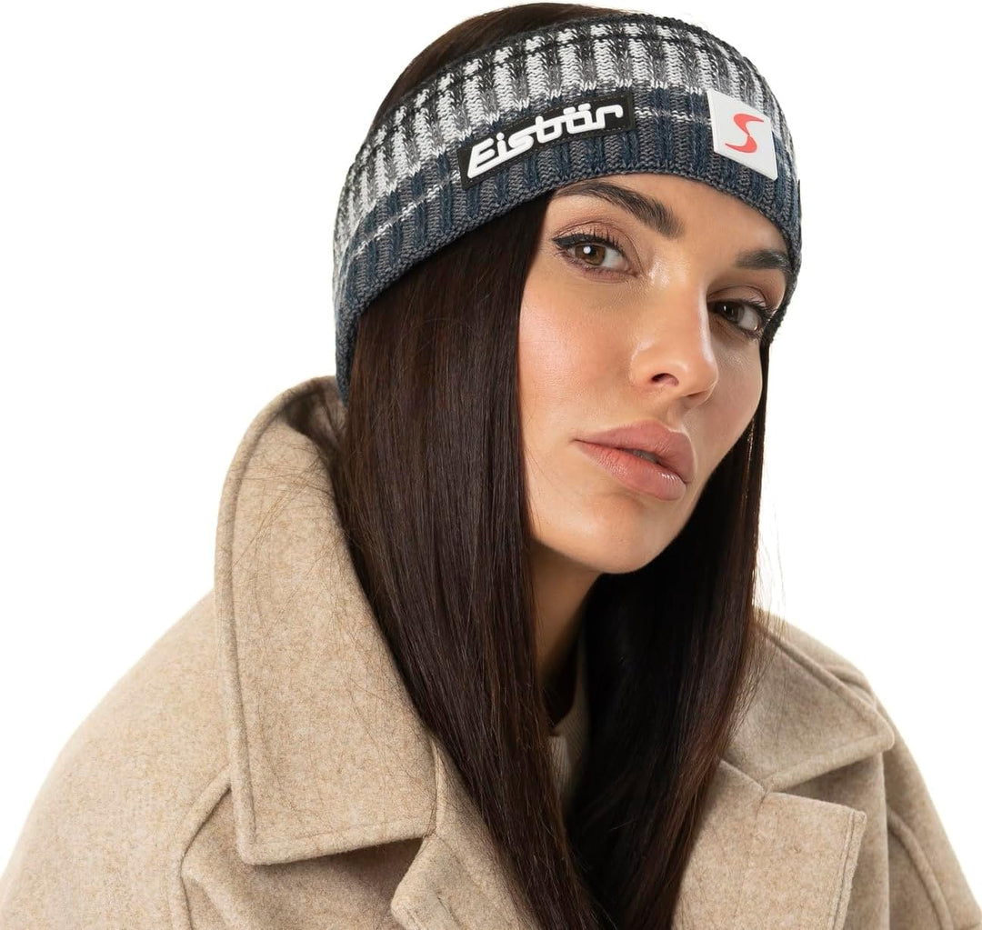 Eisbär Rika Skipool Stirnband Headband Ohrenwärmer Mit Futter 53-58 Rot, 53-58 Rot