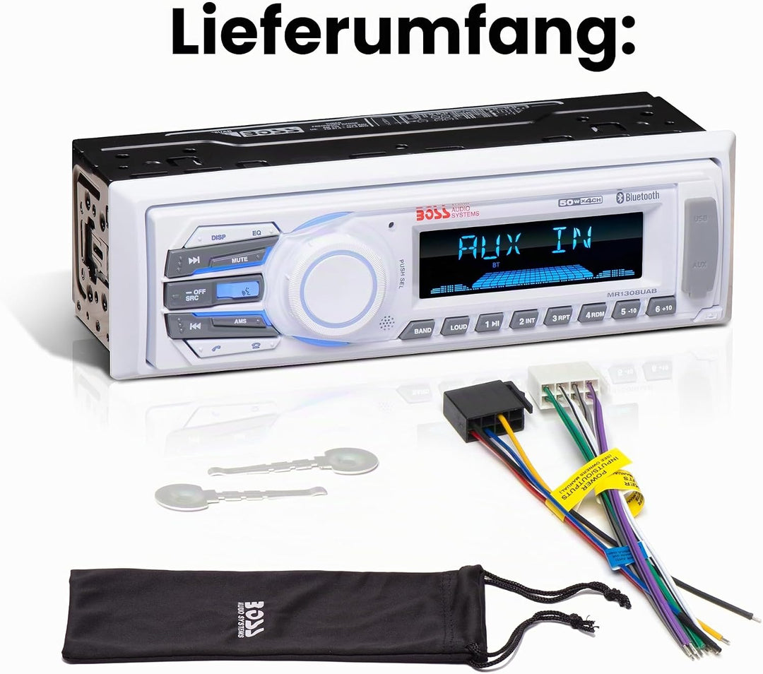 Boss Audio Systems 153-mr1308uab mechless Media Player Digital