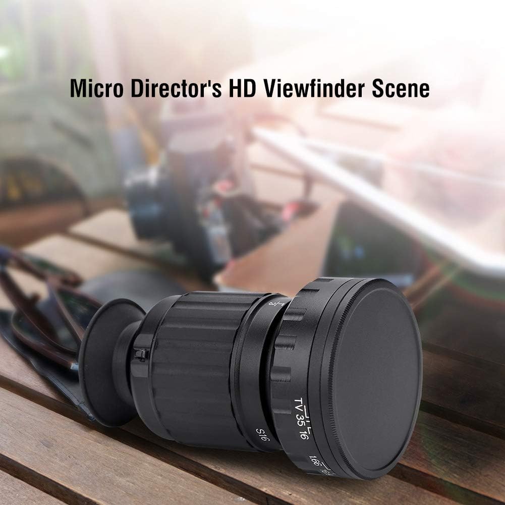 Qii lu Sucher VD-11X HD Directors Viewfinder, 16: 9 37mm Pro Sucherlupe Szene Zuschauer Micro Direct