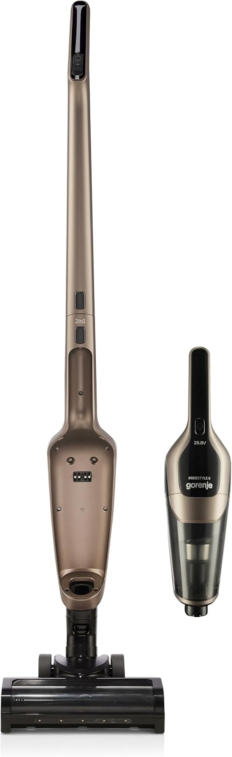 Gorenje SVC288191FSIIGO Akku Staubsauger/Motorleistung: 176 W/Saugkraft: 27 W/Bis zu 77 min Laufzeit