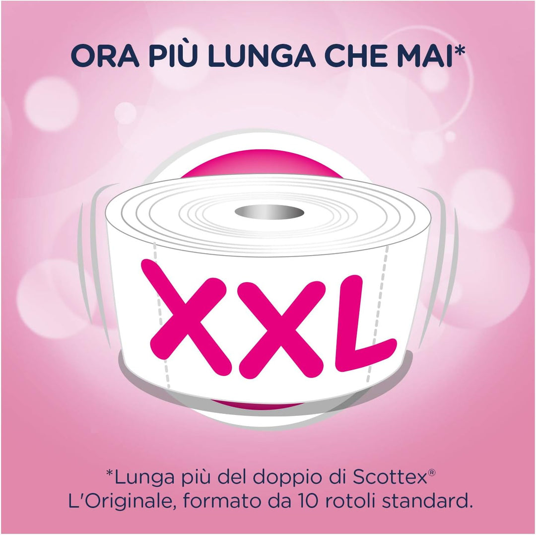 Scottex Pulito Gigante Toilettenpapier, 36 Maxi-Rollen, 500 Risse 36 Maxi Rollen, 36 Maxi Rollen