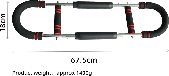 VLFit Twister Armtrainer, U-Form Verstellbarer Brustdehner, Oberschenkel-Master-Trainer, Körperstärk
