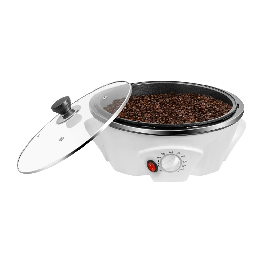 WUPYI2018 Elektrische Kaffee Röster Maschine,1200W Kaffeebohnenröster Haushalt Elektrische Trommel T