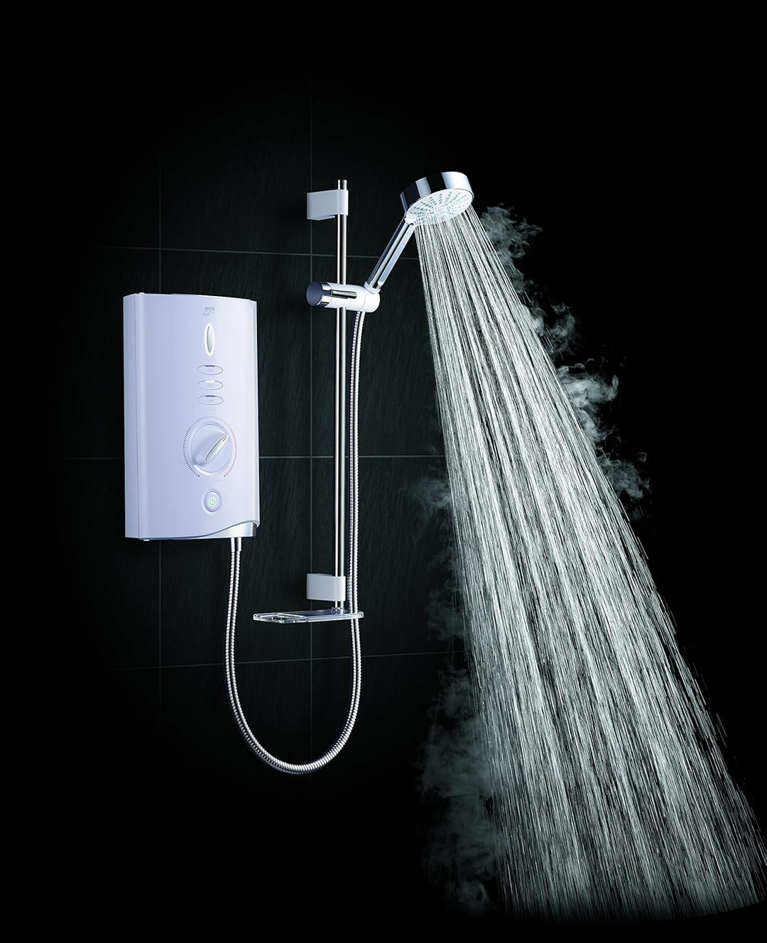 Mira Showers 1.1746.007 Sport Max Elektrodusche, 9 kW, 1.1746.008 10.8W 10.8 kW Weiss / Chrom, 10.8