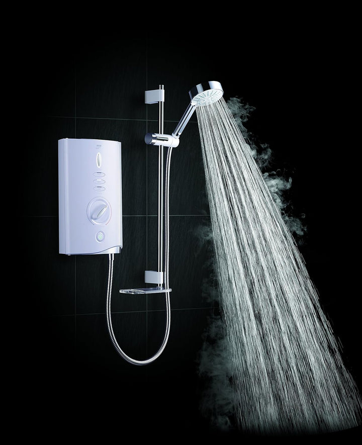 Mira Showers 1.1746.007 Sport Max Elektrodusche, 9 kW, 1.1746.008 10.8W 10.8 kW Weiss / Chrom, 10.8