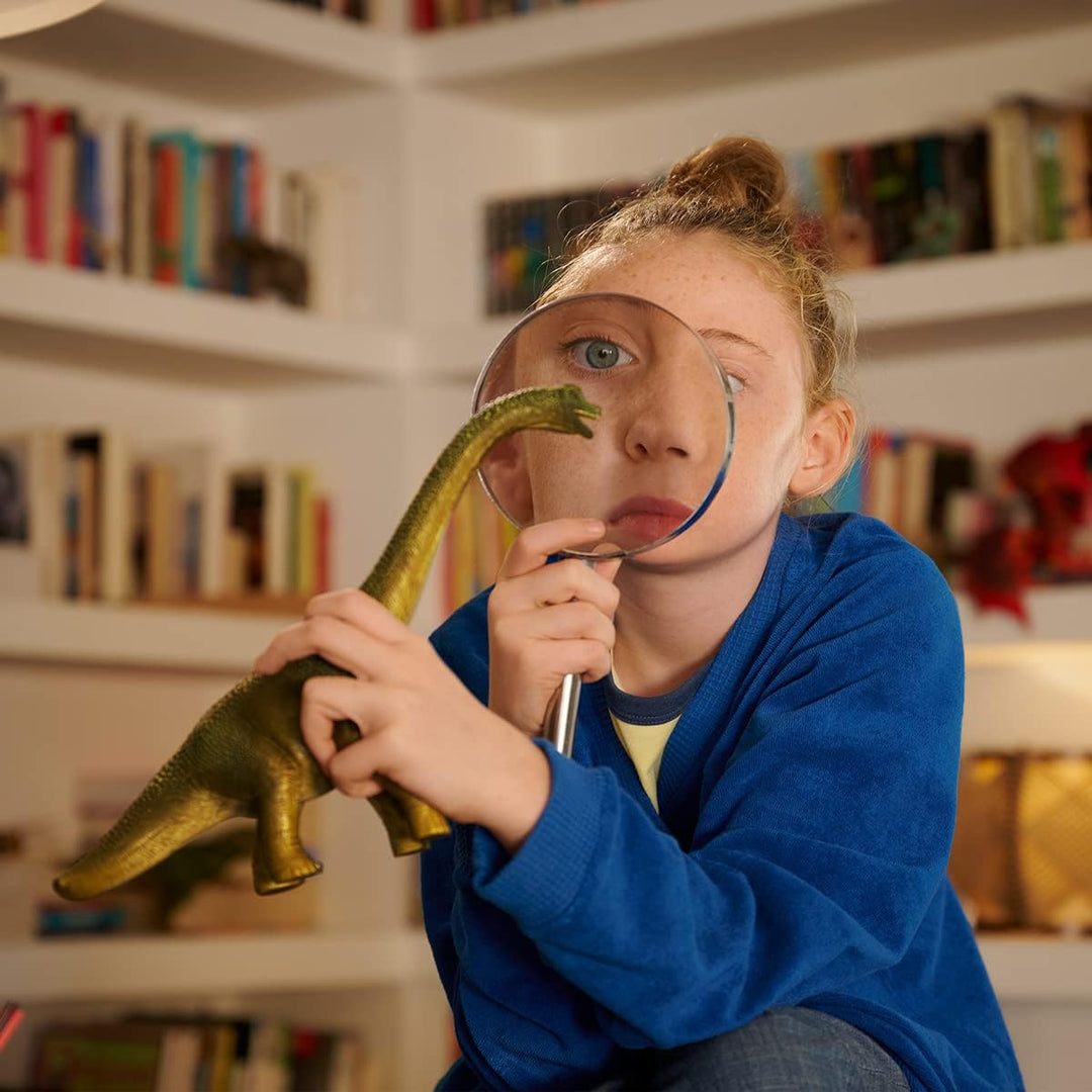 SCHLEICH 14581 Brachiosaurus, für Kinder ab 5-12 Jahren, Dinosaurs - Spielfigur & 14585 Velociraptor