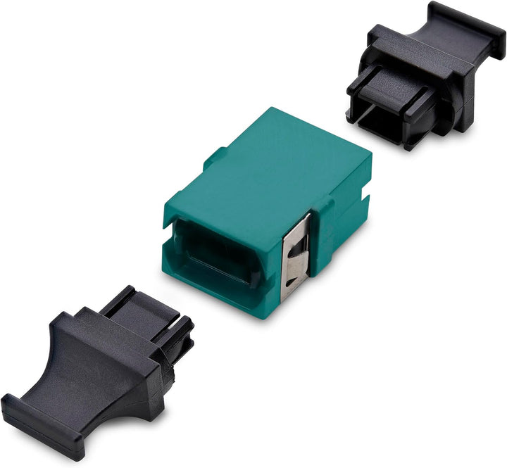 StarTech MPO/MTP Kupplung, Multimode OM3/OM4 Glasfaser Kupplung, Key Up-Key Down, MPO/MTP-PC Adapter