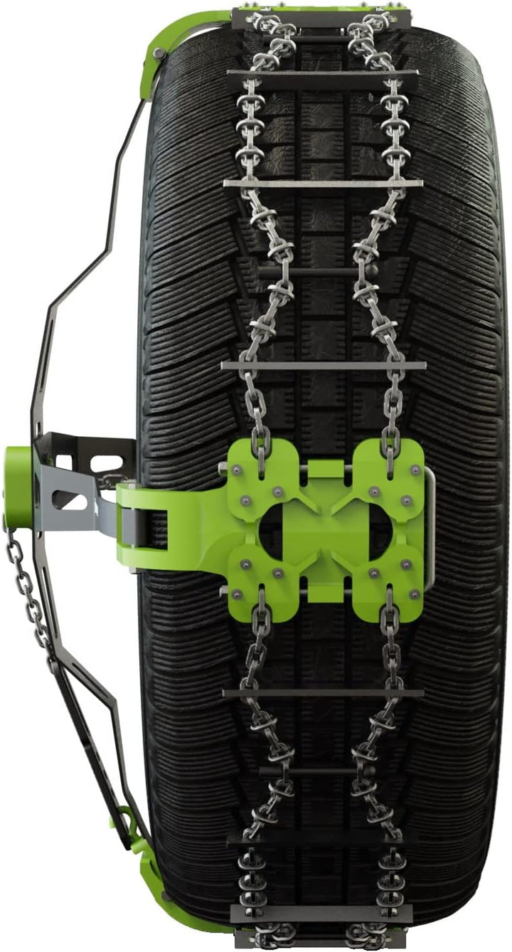 Veriga T-S30 TRACTIVA SPORT Laufflächen Schneeketten Satz (1 Paar= 2 Stück) automatische Spannung &