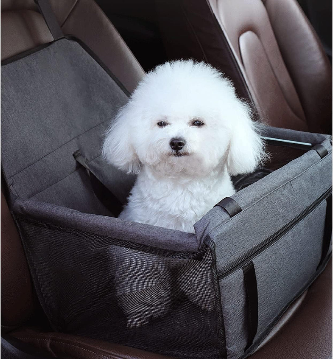 MENGQI Hundeautositz - Wasserdicht Atmungsaktiv Haustier-Auto-Matte, Sicherheit Booster, Waschbar Ma