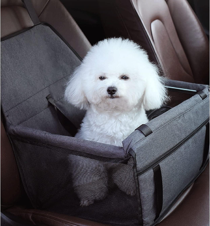 MENGQI Hundeautositz - Wasserdicht Atmungsaktiv Haustier-Auto-Matte, Sicherheit Booster, Waschbar Ma