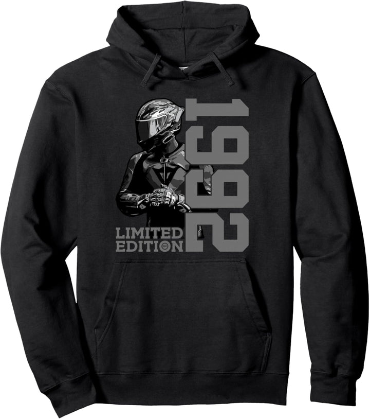 LIMITED EDITION 1992 BIKER MOTORRAD 32. GEBURTSTAG Pullover Hoodie
