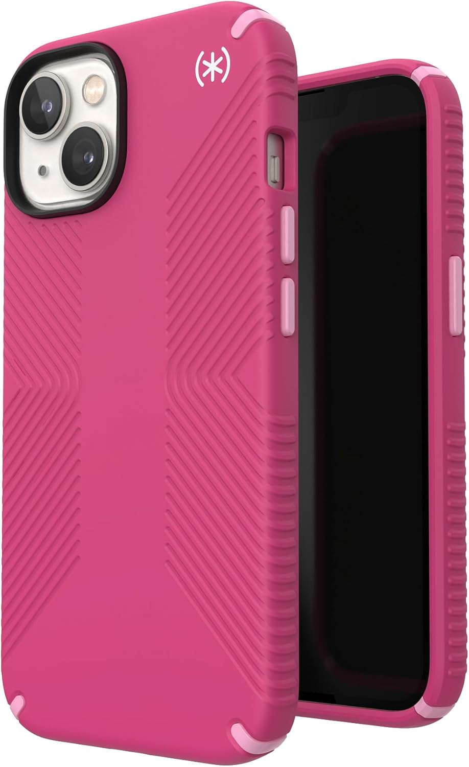Speck Presidio Grip 2 Case für Apple iPhone 14 / iPhone 13 Digital pink Digital Pink/Blossom Pink/We
