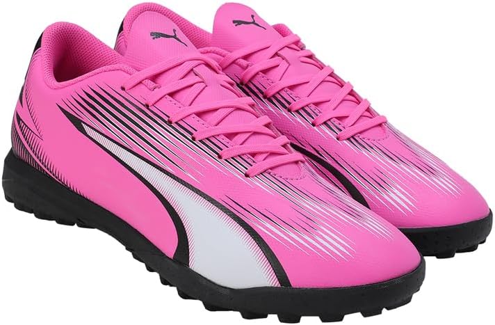 PUMA Fussballschuhe Ultra Play TT Herren schwarz 107528 02 44.5 EU Poison Pink Puma White Puma Black