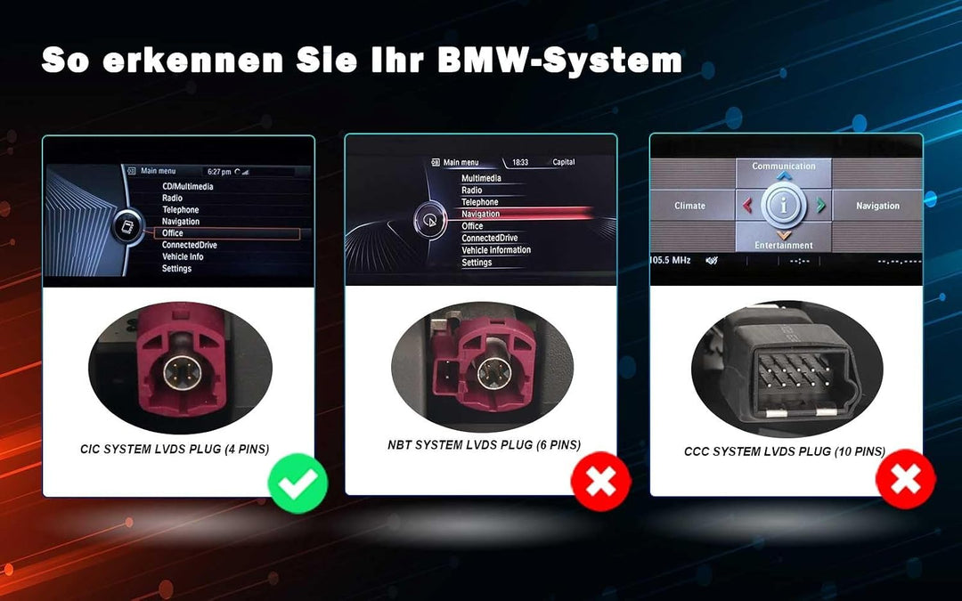 Erisin Android 14 Autoradio GPS mit Navigation für BMW X1 E84, 10.25 Zoll Auto Multimedia Player IPS