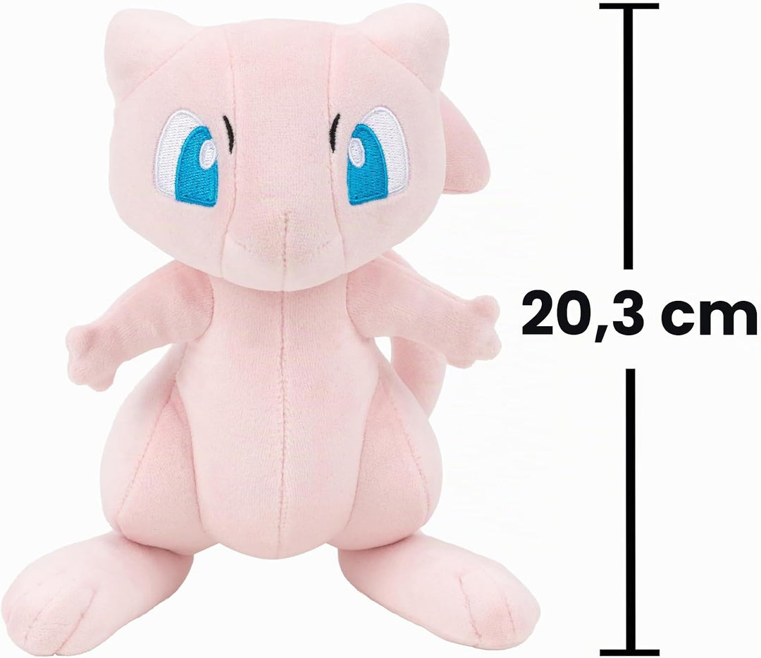Pokémon PKW3870 - Plüsch 20 cm - Mew, offizielles Plüsch, Mew