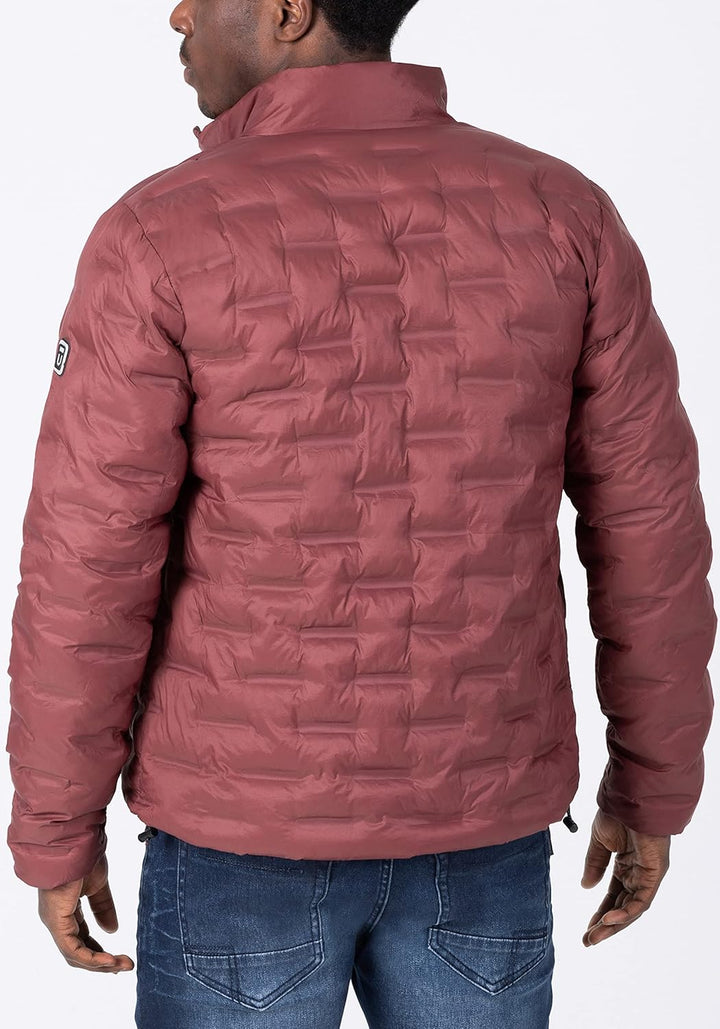 Timezone Herren Bonded Jacket 4 M amarone red, M amarone red