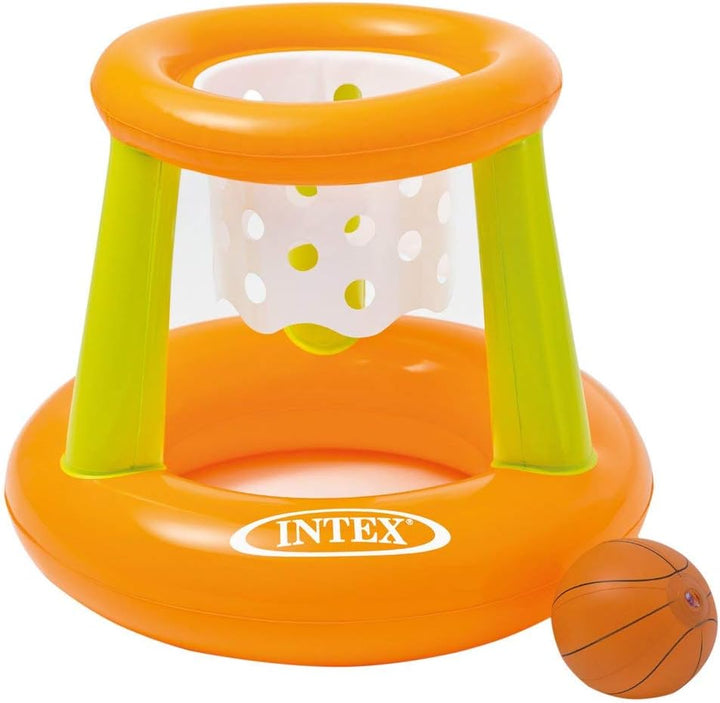 Intex Wasserspiel Floating Hoops, Mehrfarbig, Ø 67 x 55 cm 2 Stück Floating Hoops - Spiel + Pool Vol