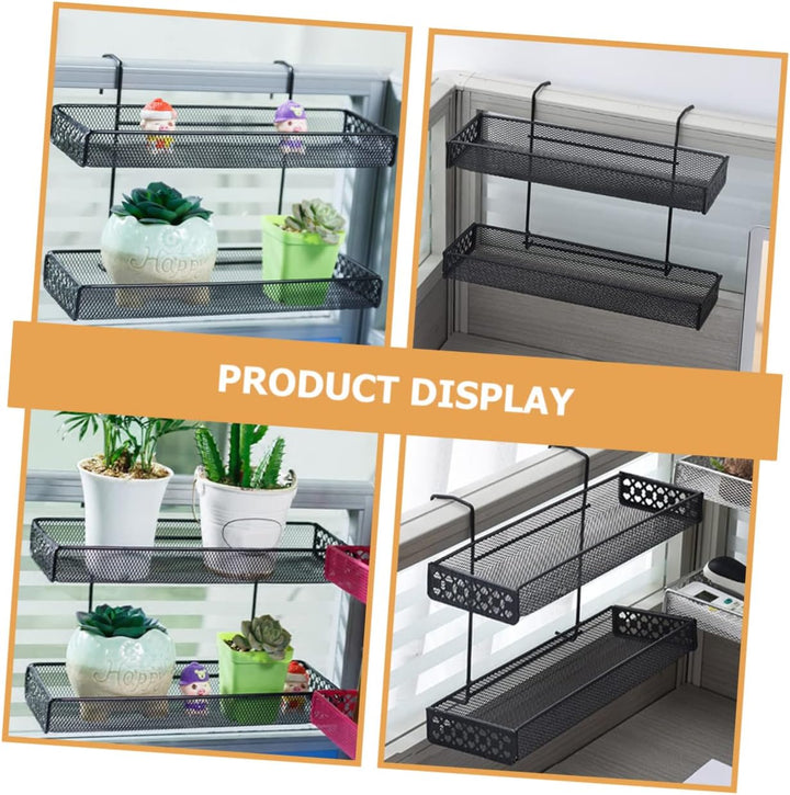 TOYANDONA Blumenhängeregal Für Balkongeländer Klappbares Design Robustes Metall Wetterfest Ideal Für