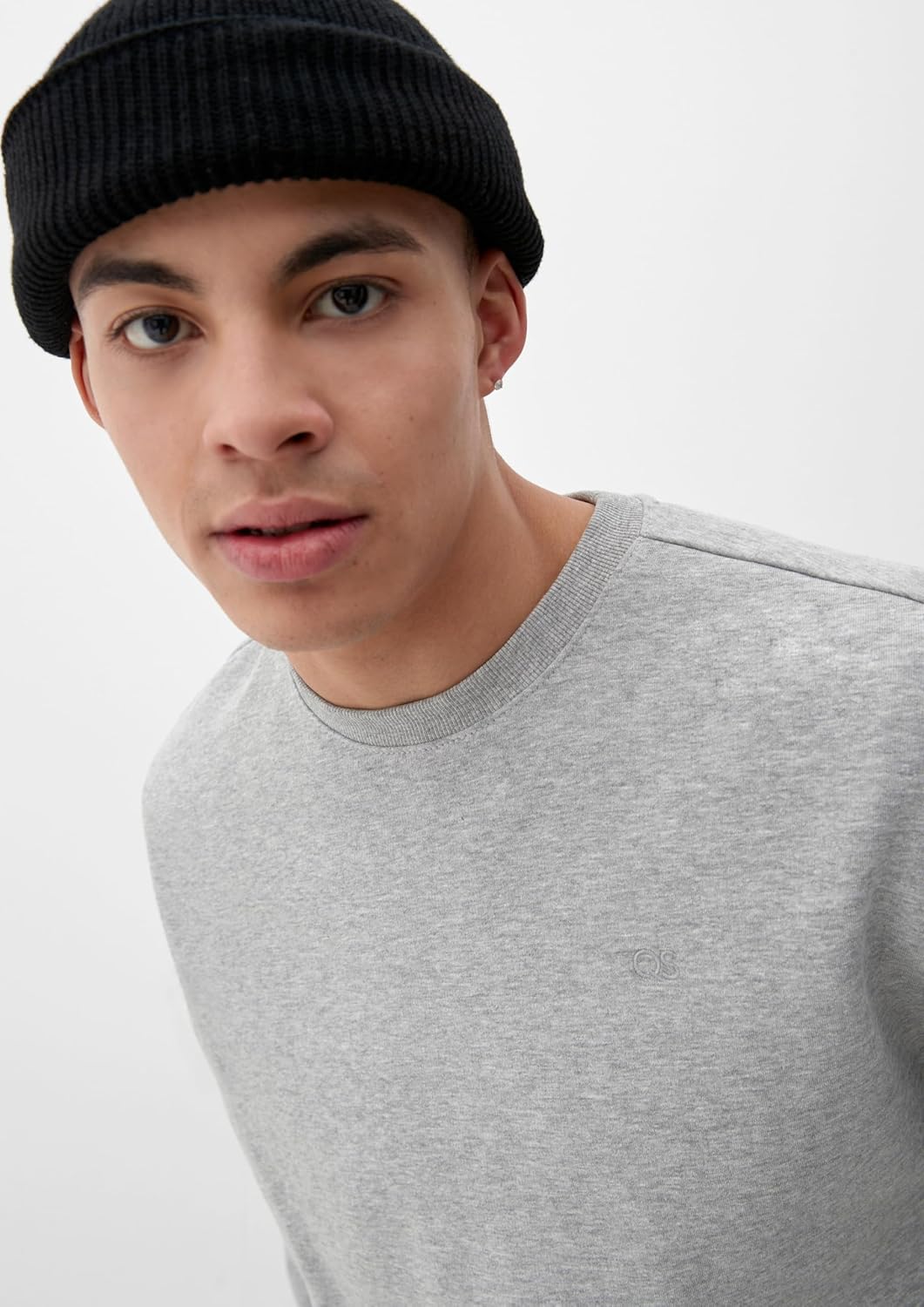 s.Oliver Herren Sweatshirt, Grau