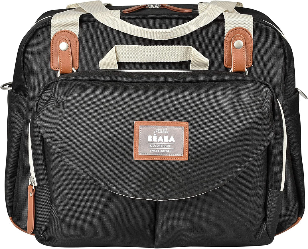 Béaba – Wickeltasche Genève II – Modulierbar, vielfältige Staumöglichkeiten – Vordertasche, Wickelun