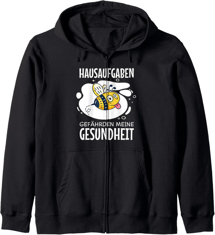 Hausaufgaben Gefährden Meine Gesundheit - Schule Schüler Kapuzenjacke