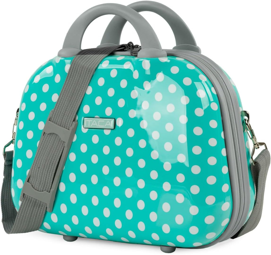 ITACA - Kulturtasche für Frauen und Kinder aus PC-Polycarbonat. Qualitäts-Reise-Toilettenbeutel star