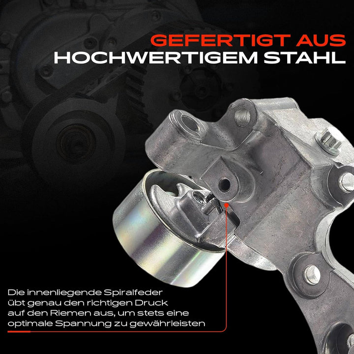 Frankberg Riemenspanner Keilrippenriemen Spannrolle für 4 Runner FJ Cruiser Land Cruiser Tacoma 2002